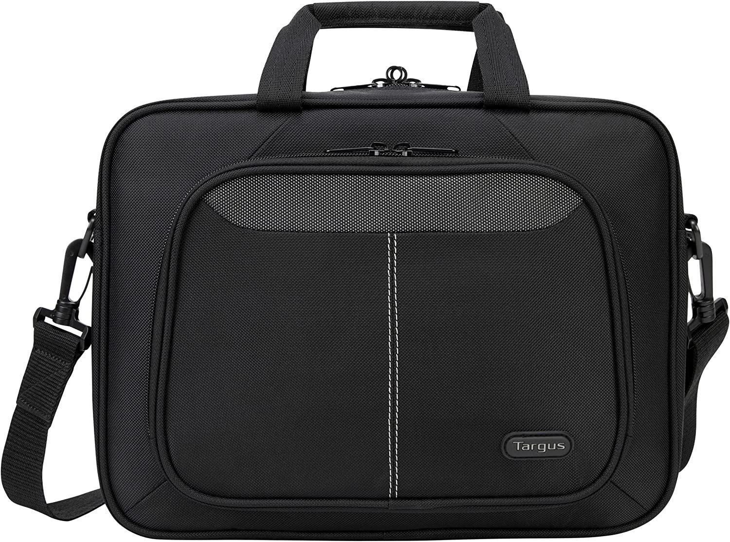 Targus Intellect - Slim Duffel Bag - Durable Water-Resistant Nylon - Two Large Exterior Pockets - Removable Shoulder Strap