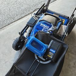 NEW Kobalt electric lawn mower - 20in 40v brushless