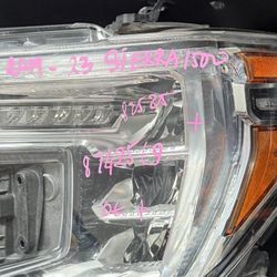 2023 Gmc Sierra Left Headlight 