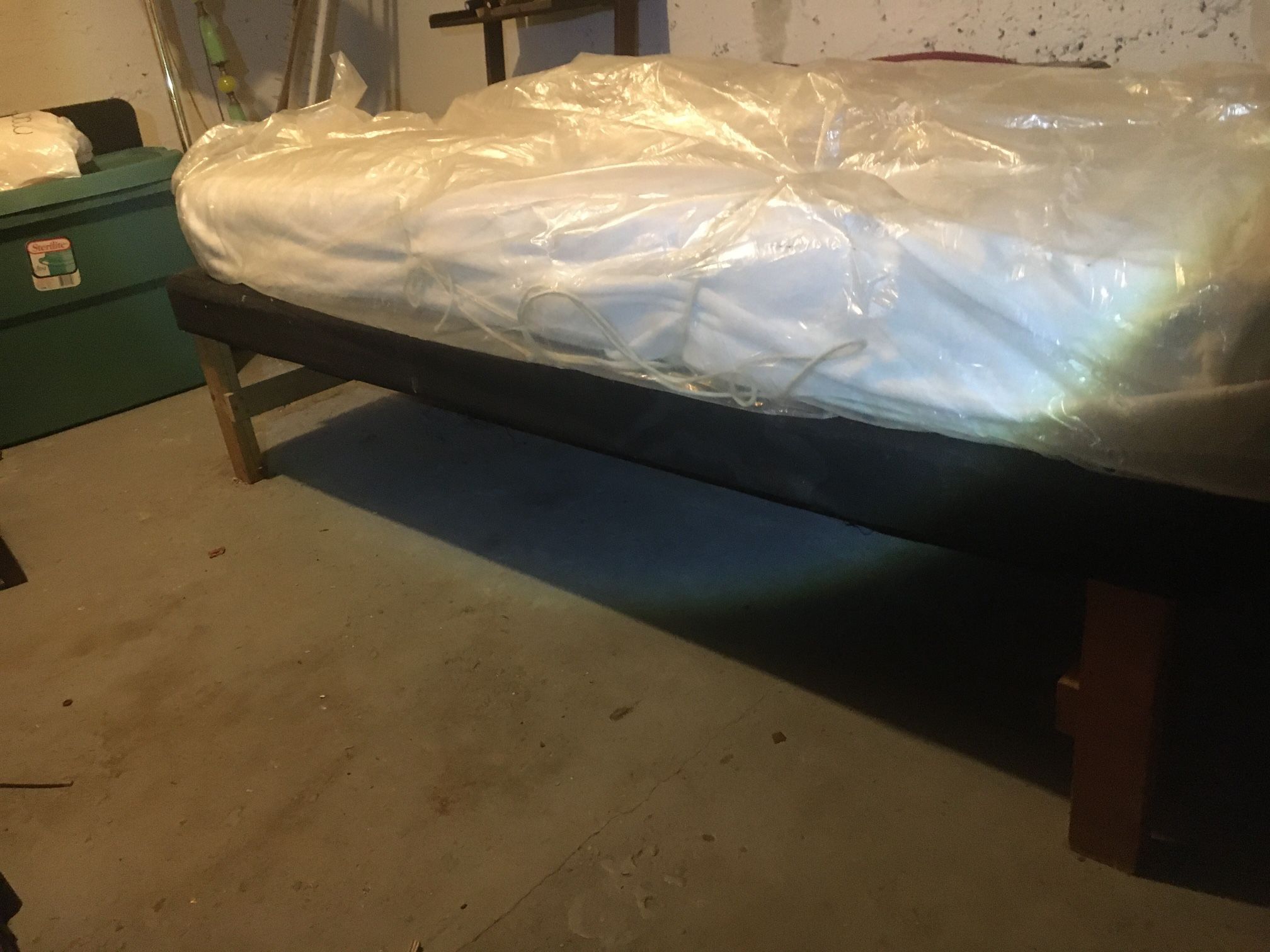 Twin Bed  with Mattress And Box spring