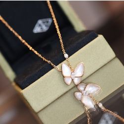 Van Cleef & Arpels Butterfly Necklace