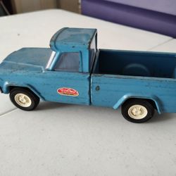 Vintage 1960's Tonka Blue Jeep Pickup Original Condition Toy Truck USA