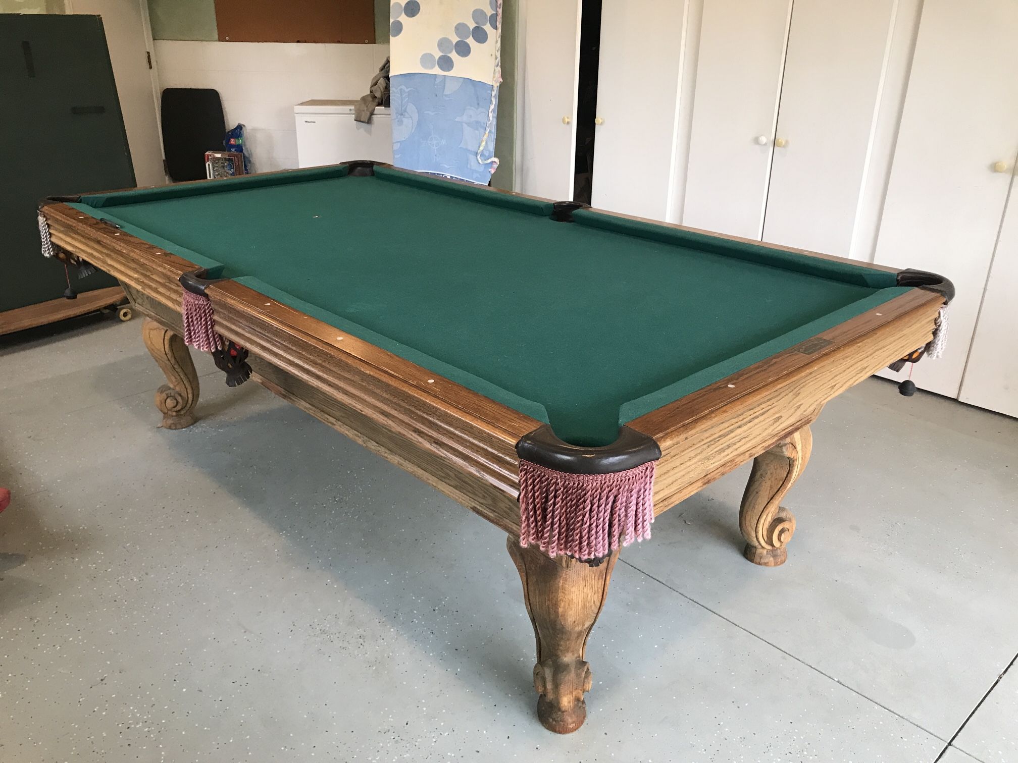 Olhausen Pool Table w/Ping Pong Table Conversion Top - $800 (Fallbrook)