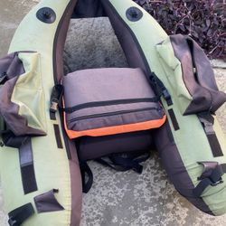 Fishing Float Tube With Everything 