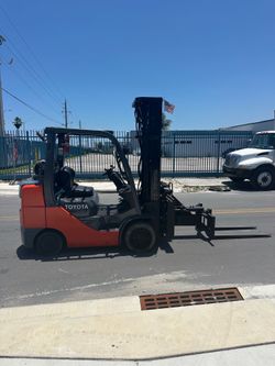 Forklift Toyota turret