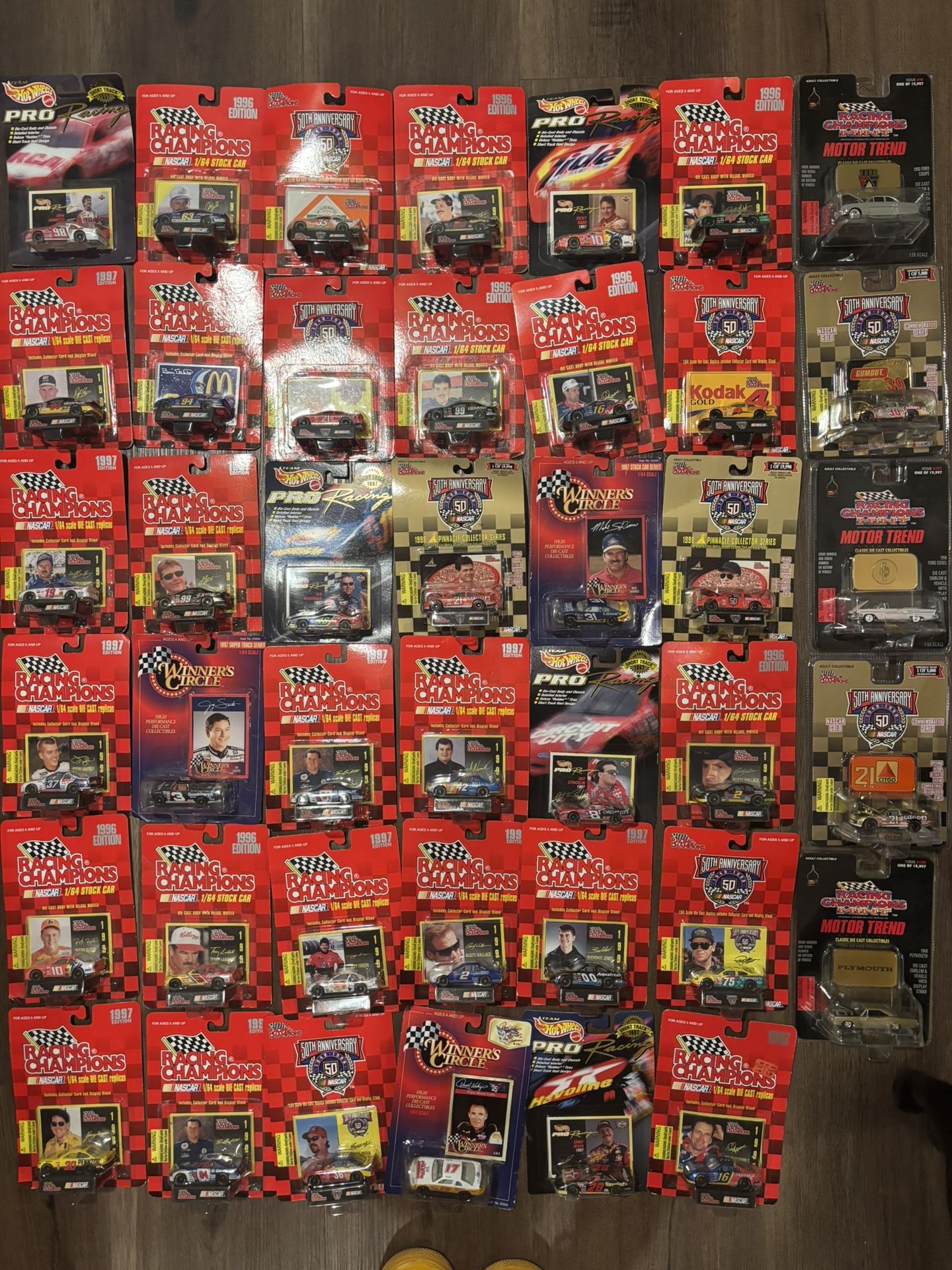 Racing champions & Winners circle cars etc