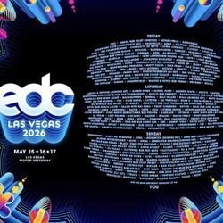 EDC 2026 Wrist Bands GA