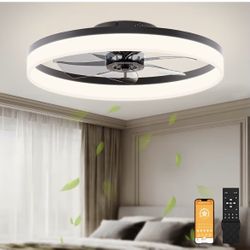 Ceiling fan With Light And Remote