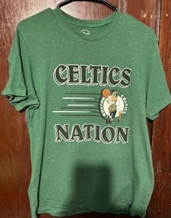 Boston Celtics 47 Brand Short Sleeve TShirt Men Size M Green