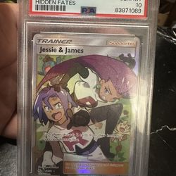 Jesse And James Full Art PSA 10