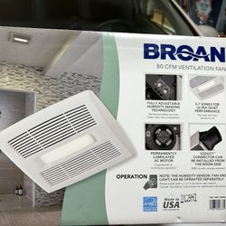 BROAN Bathroom Ventilation