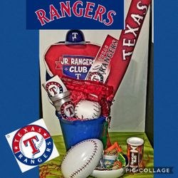 TEXAS RANGERS basket