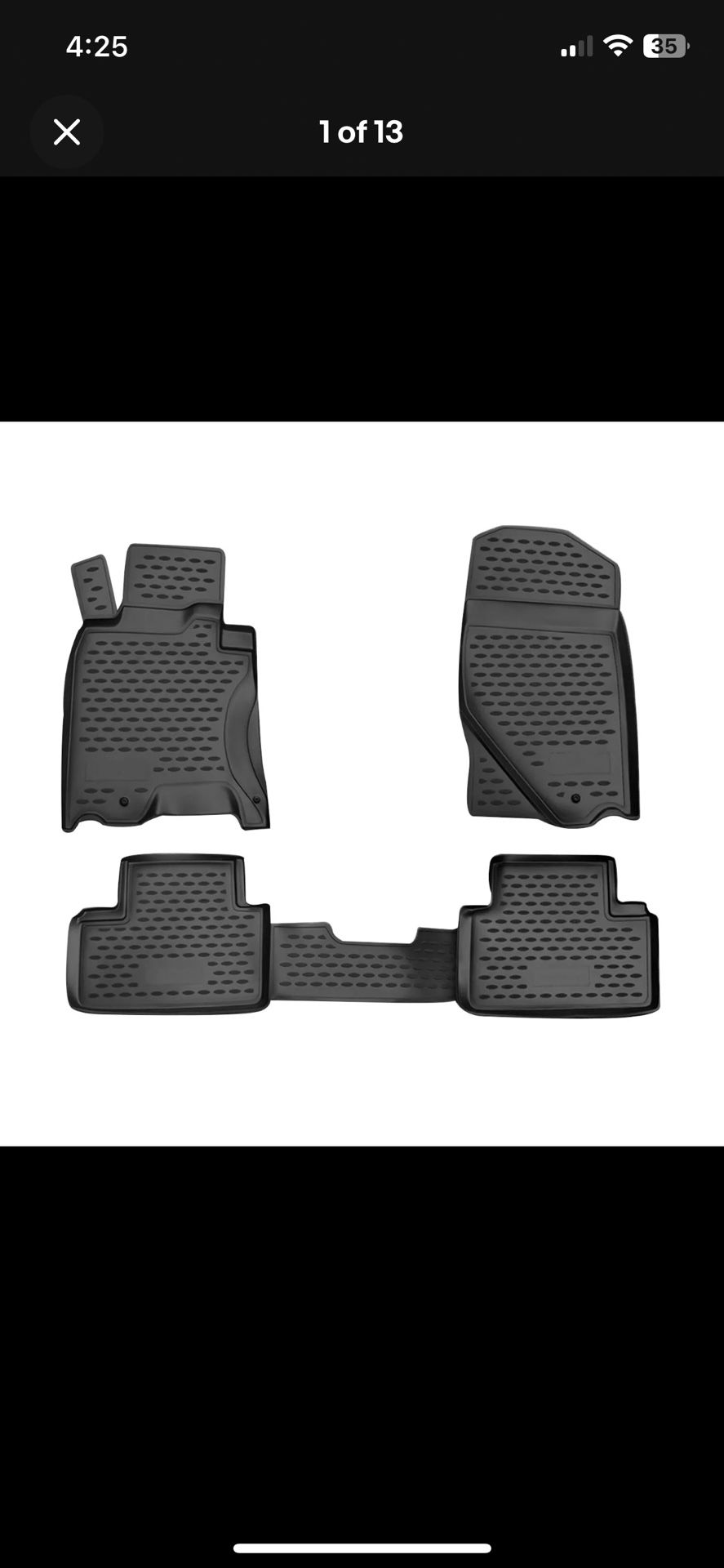 Weather Proof Mats 08-2013 Infiniti G37