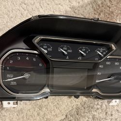 Cluster GMC Sierra 2021