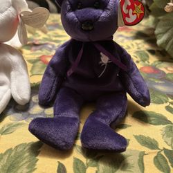 Princess Diana Bear  Beanie Baby.  
