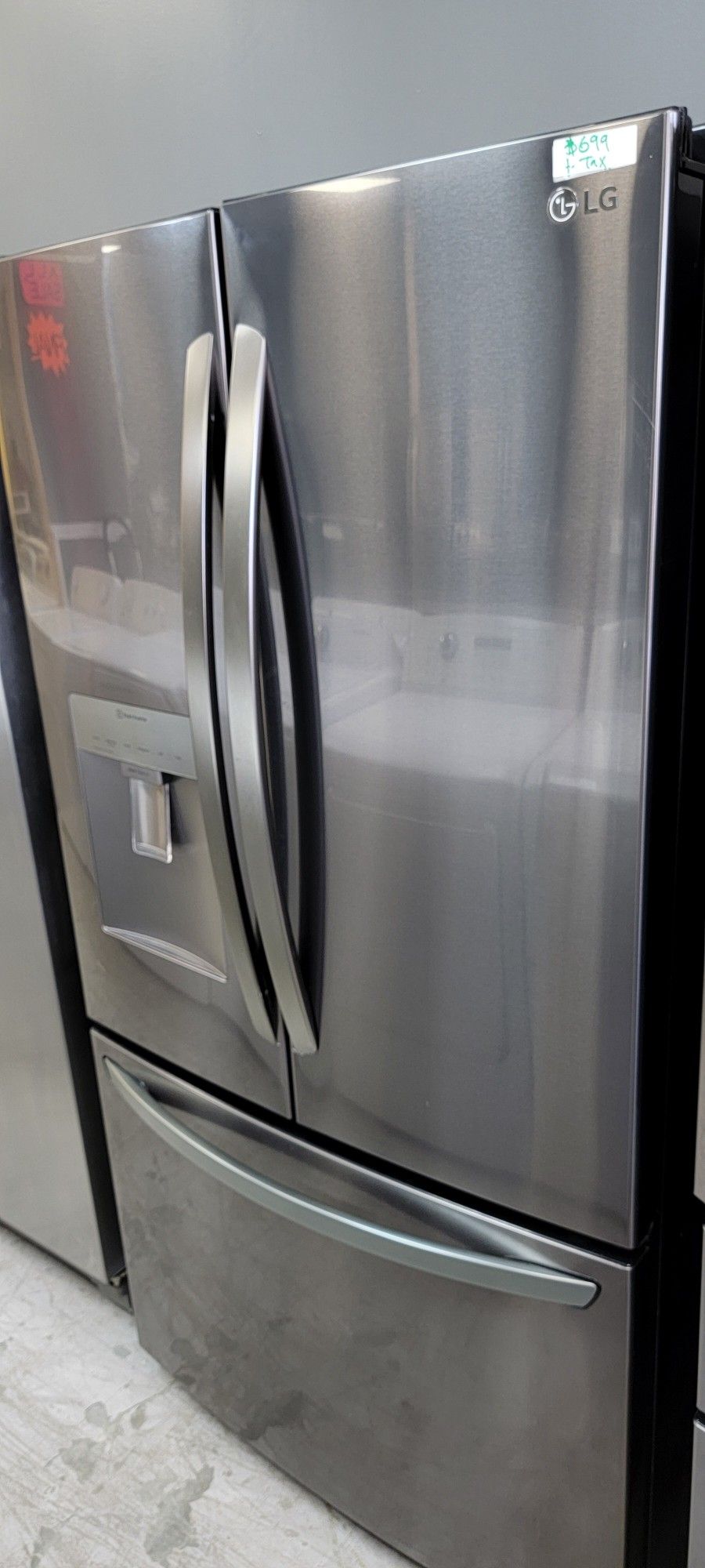 Black Stainless French Door Cooling And Freezing