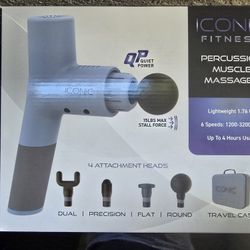 Iconic Qp 6 Speed Percussion Muscle Massage