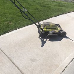 Ryobi 18” Mulching and side discharge push mower