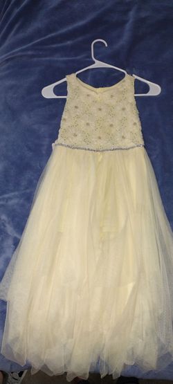 Girls size 8 Bonnie Jean high/low dress/jumper