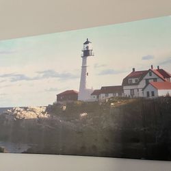 Large Lighthouse Canvas Art