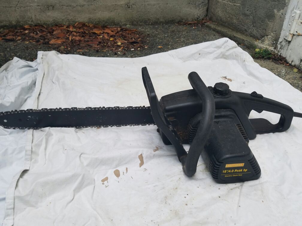 Craftsman electric chainsaw