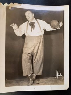 Lot Of 6 Vintage Silent Film Star Roscoe Arbuckle Photos