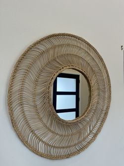 Article Meron Natural Wood Wall Mirror - retails $249 (MOVING SALE)