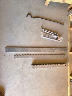 Left Over Items From My Addition. Simpson Strong Ties Anchor 12in, Sstb24
