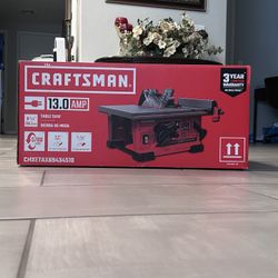 CRAFTSMAN 8 1/4" in Carbide-Tipped Blade 13.0 Amp Table Saw