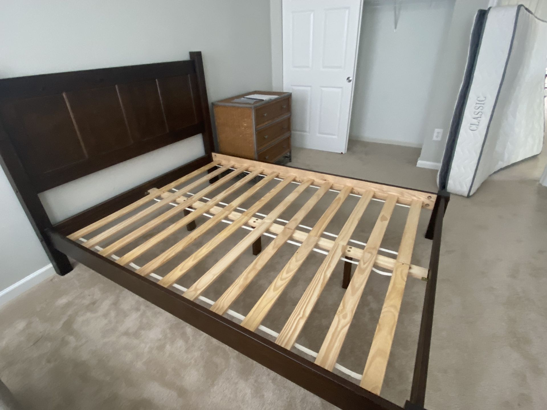 Brazilian wood Queen Size Bed frame