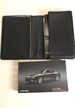 2012 Acura TL Owner Manual & associated literature