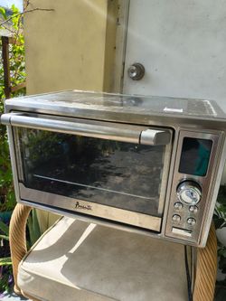 an Avanti POA8K3S 0.8 cu. ft. stainless steel air fryer portable oven