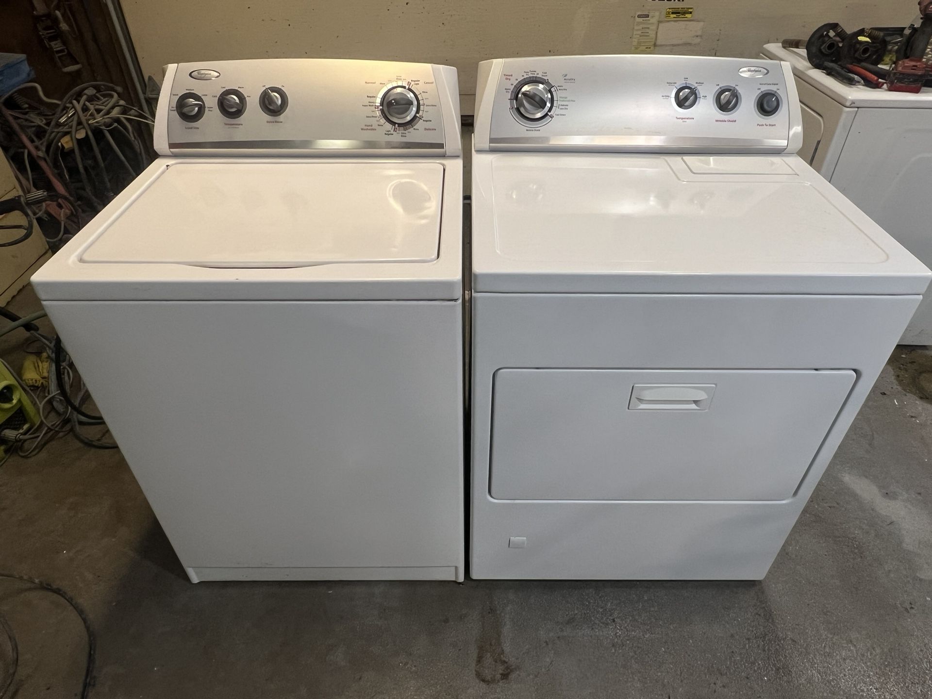 Juego de lavadora y secadora, Whirlpool, Heavy Duty
