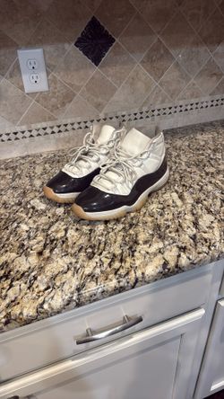 Jordan’s.  Size 11 1/2 