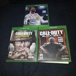 Xbox One (Call Of Duty & FIFA 18 ) $5 Each