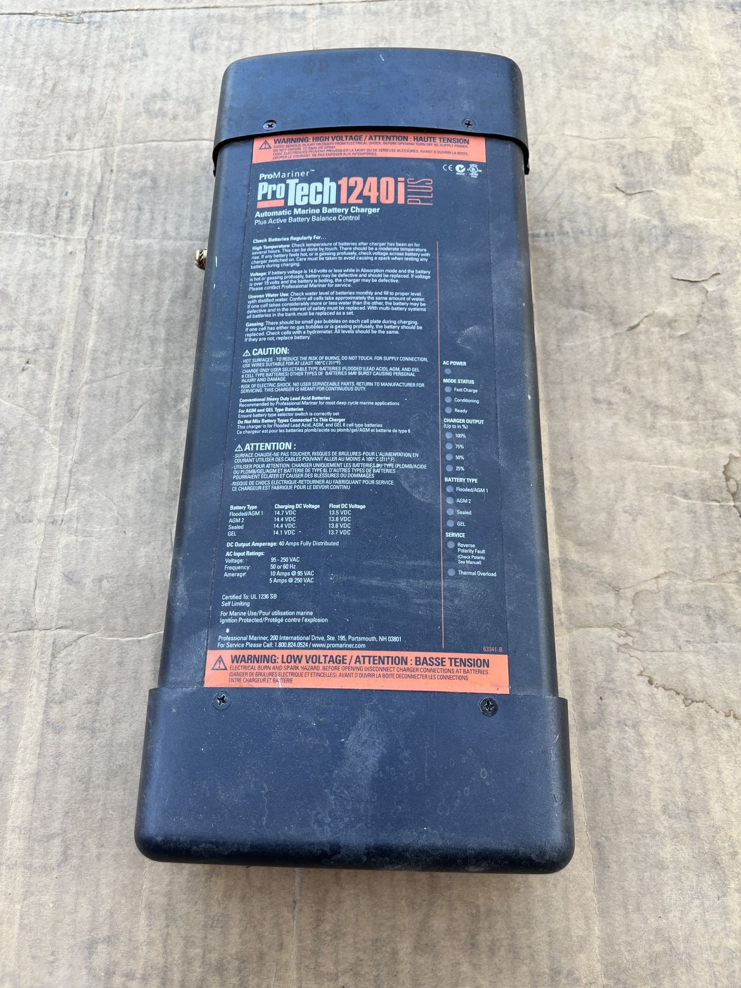 Marine Battery Charget