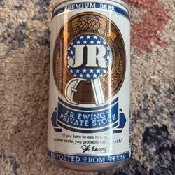 JR Ewing Collectible Beer, Unopened