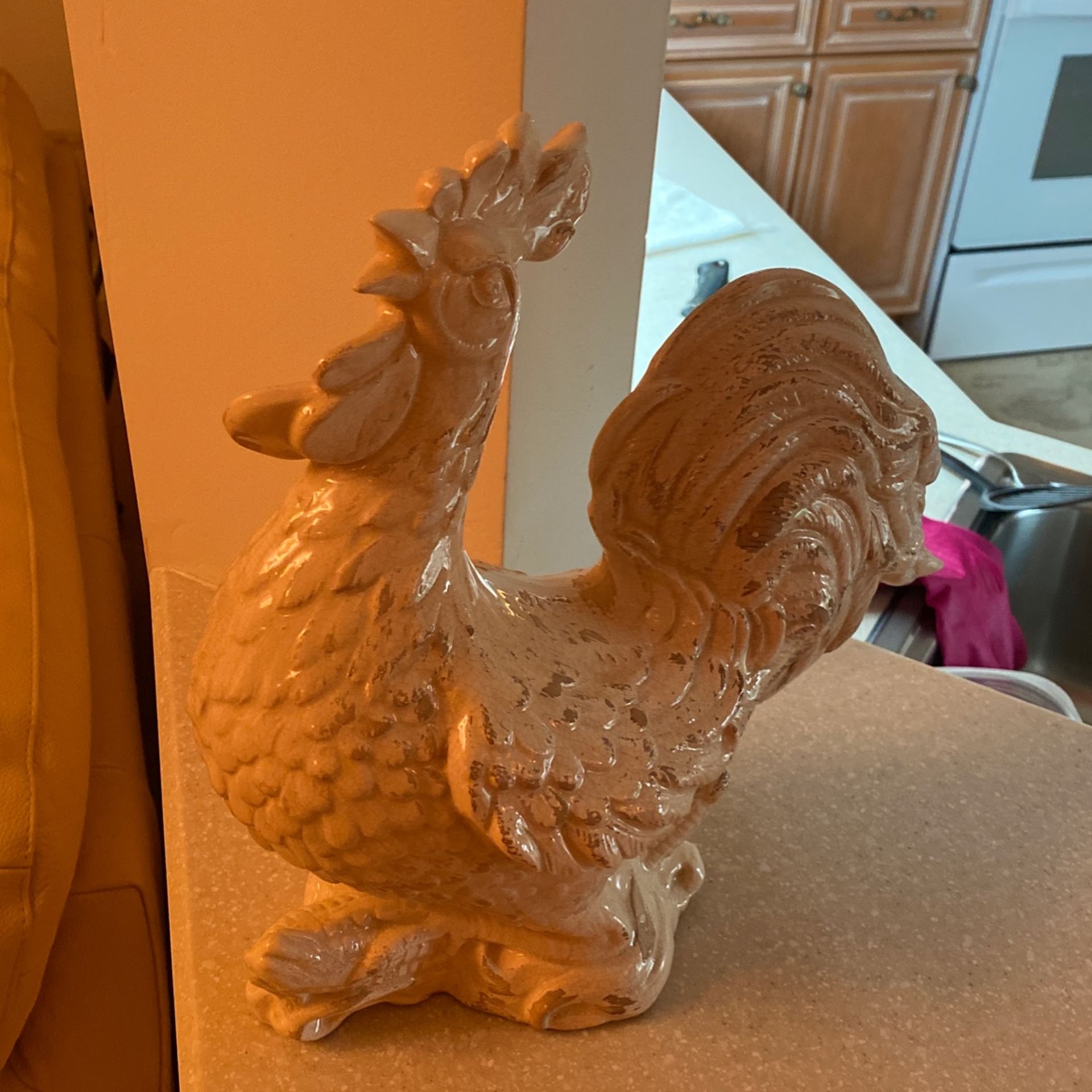 Ceramic rooster 