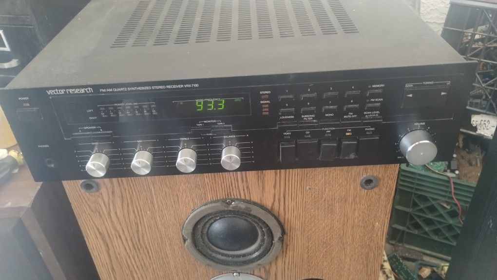 Vector Research Receiver Vintage Late 1970s