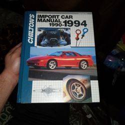 Chilton Import Car Repair Manual