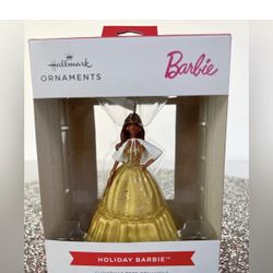 Holiday Barbie Doll Ornament 