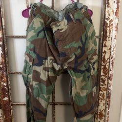 Woodland Camo Fatigue Large Long