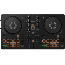 DJ AlphaTheta DDJ-FLX2 Entry-Level DJ Controller for rekordbox and Serato Black