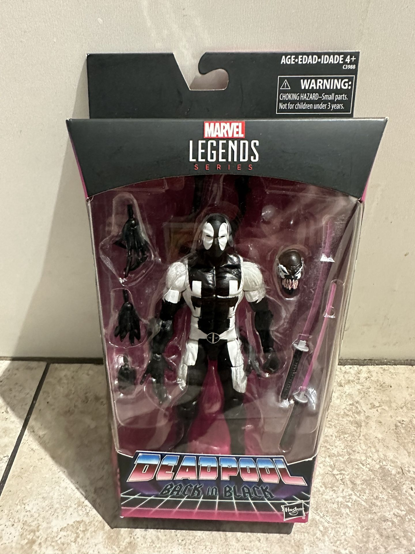 Marvel Legends Deadpool Back In Black Figure