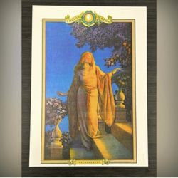 ENCHANTMENT Vintage Print Poster Maxfield Parrish Fine Art Deco Nouveau Artist Antique Original Collectible Neoclassical Allegory Allegorical Painter