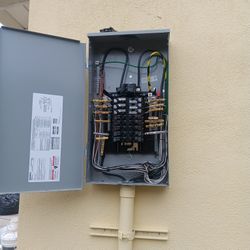 updating the electrical panel  1500