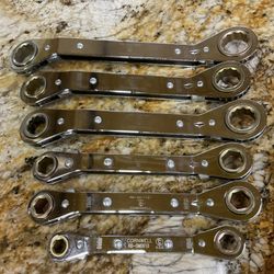Cornwell Ratcheting Box Wrench Set