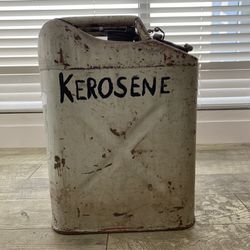 Vintage Military Grade Kerosene / Petrol Can