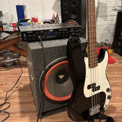 Bass Guitar, Amp, Sub