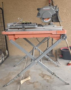 Ryobi Ridgid Wet Tile Saw